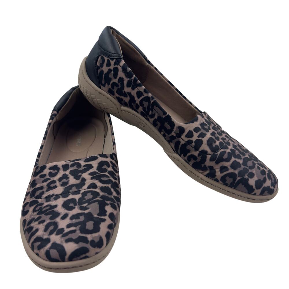 Easy Spirit Gift 2 Comfortable Animal Leopard Print Ballet Flats Women's 8